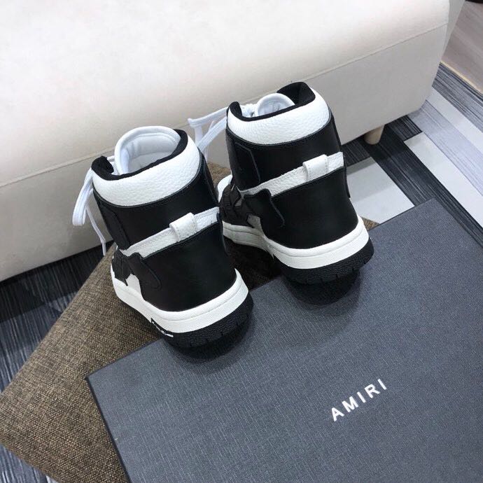 Amiri Skeleton High Top Sneaker - DopestKickz