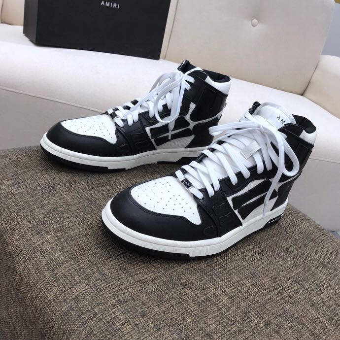 Amiri Skeleton High Top Sneaker - DopestKickz