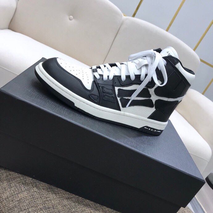 Amiri Skeleton High Top Sneaker - DopestKickz