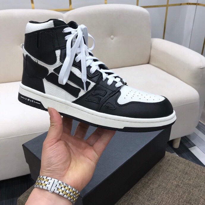 Amiri Skeleton High Top Sneaker - DopestKickz