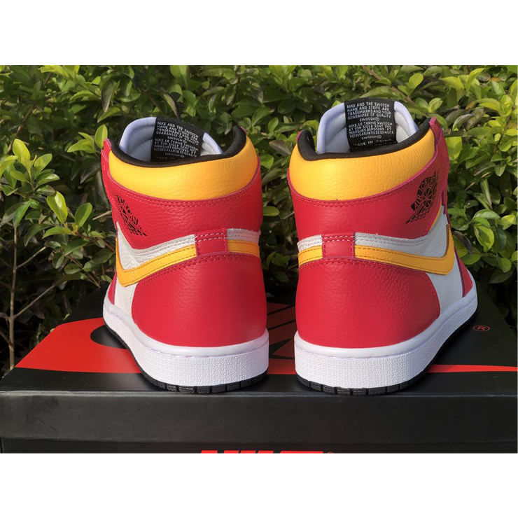 Jordan Air 1 Retro High OG Fusion Red 555088-603 - DopestKickz
