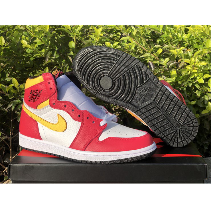 Jordan Air 1 Retro High OG Fusion Red 555088-603 - DopestKickz