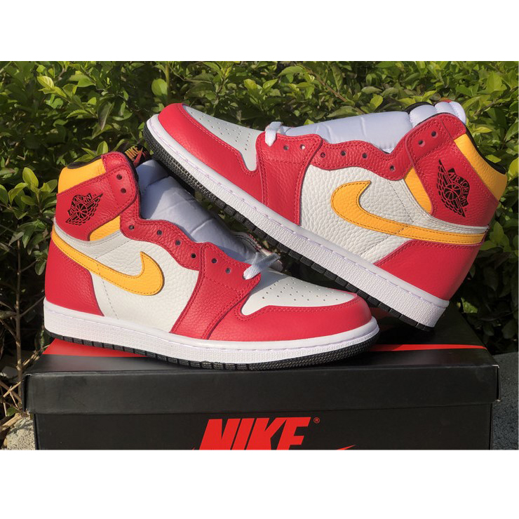 Jordan Air 1 Retro High OG Fusion Red 555088-603 - DopestKickz