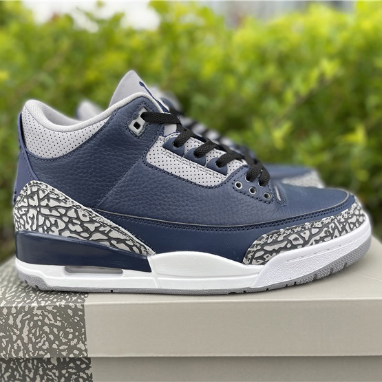 Jordan Air 3 Midnight Navy - DopestKickz