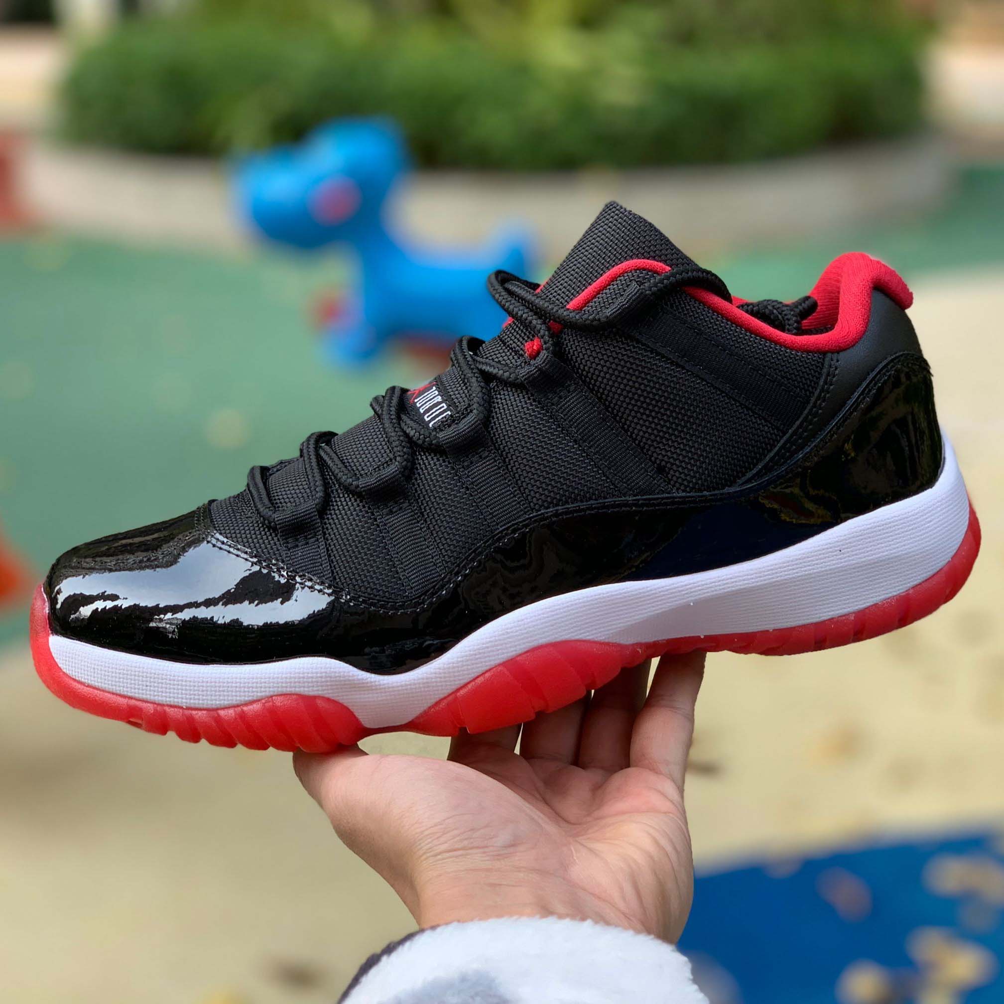 Jordan Air 11 Retro Low 'Bred' 528895-012 - DopestKickz