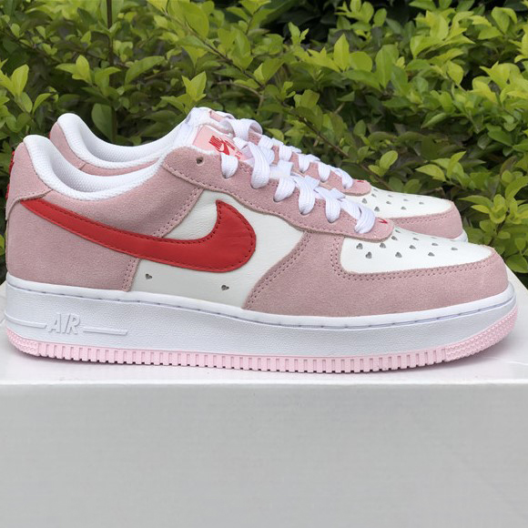 Nike Air Force 1 07 QS ' Valentine's Day Love Letter ' DD3384-600 - DopestKickz