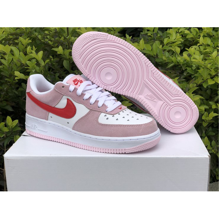 Nike Air Force 1 07 QS ' Valentine's Day Love Letter ' DD3384-600 - DopestKickz