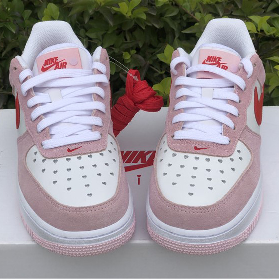 Nike Air Force 1 07 QS ' Valentine's Day Love Letter ' DD3384-600 - DopestKickz