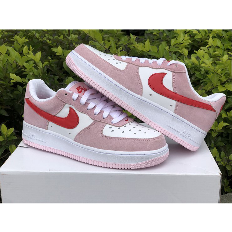 Nike Air Force 1 07 QS ' Valentine's Day Love Letter ' DD3384-600 - DopestKickz