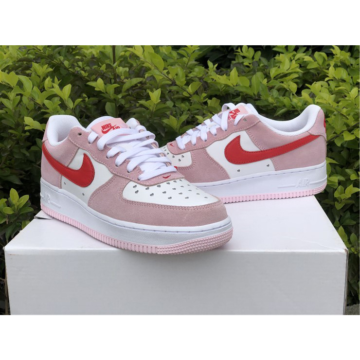 Nike Air Force 1 07 QS ' Valentine's Day Love Letter ' DD3384-600 - DopestKickz