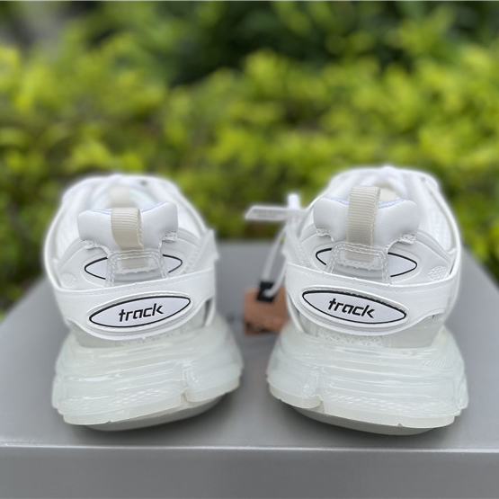 Balenciaga Track Panelled Faux-leather Trainers - DopestKickz