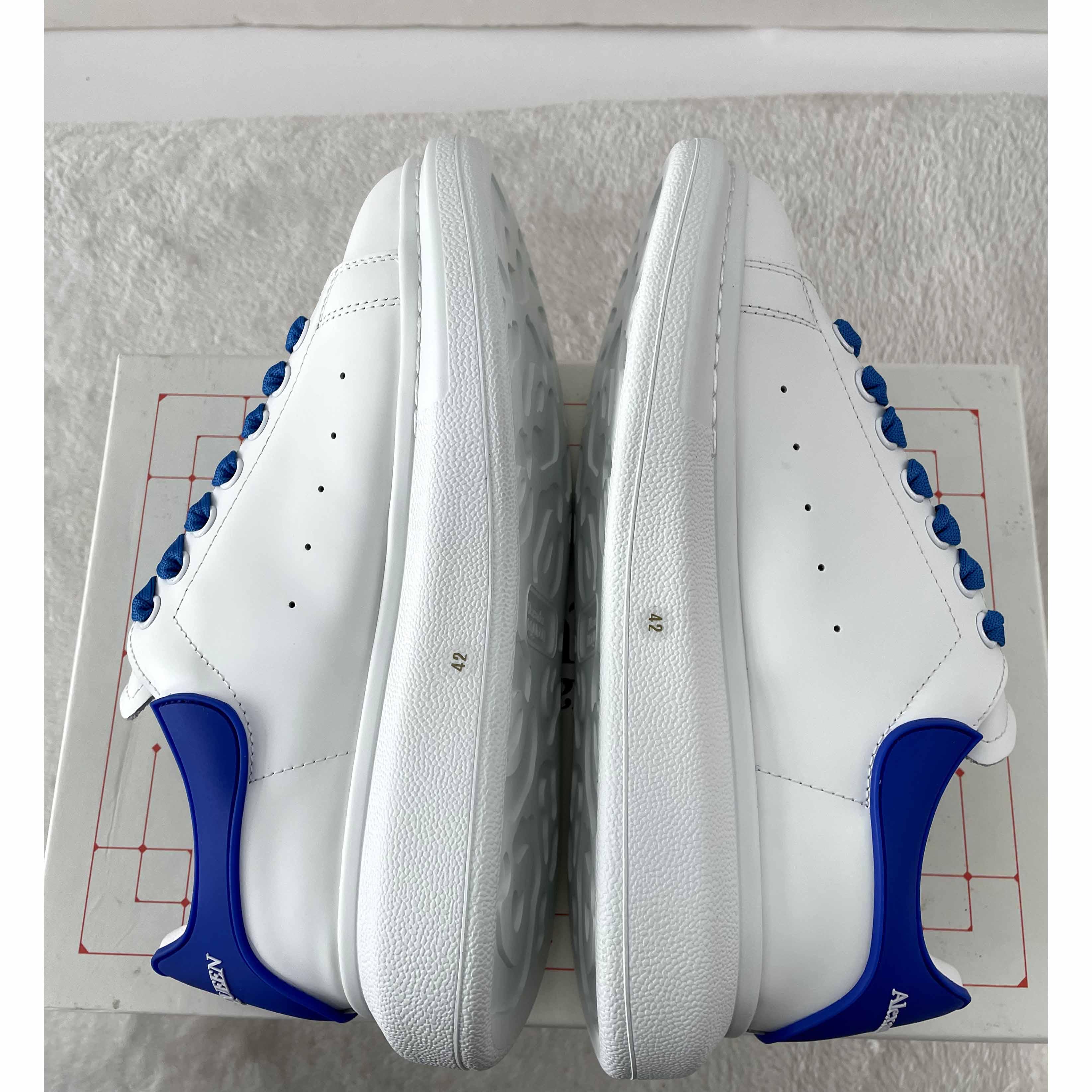 Alexander Mqueen Low-Top Air Platform Leather Sneakers    - DopestKickz