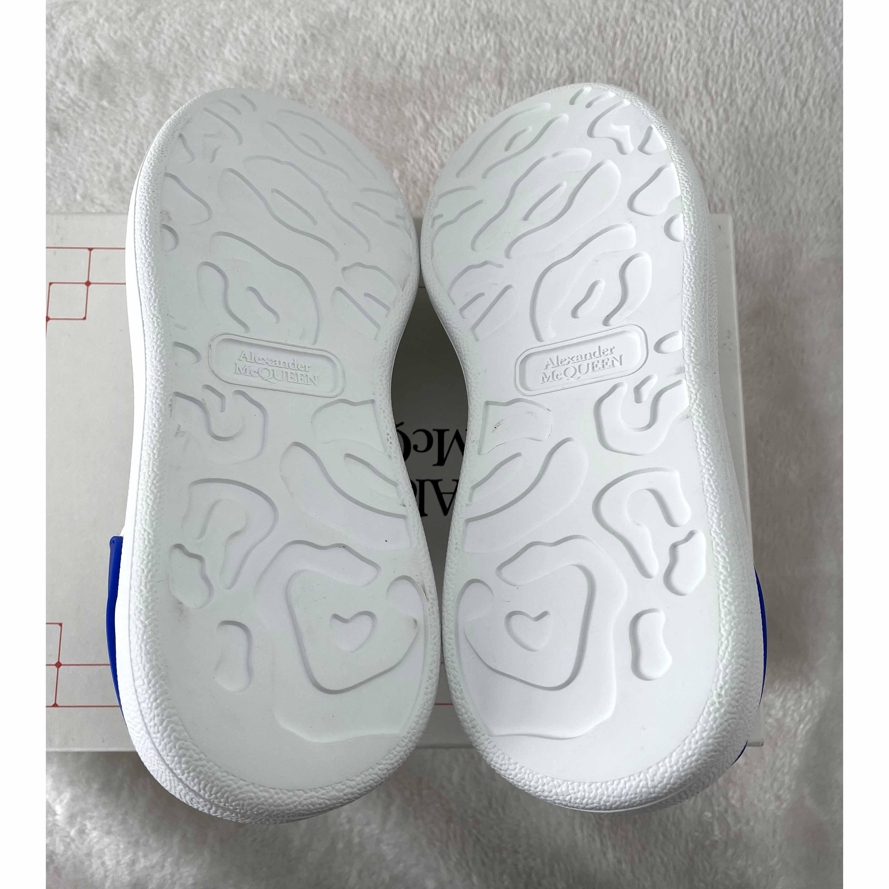 Alexander Mqueen Low-Top Air Platform Leather Sneakers    - DopestKickz
