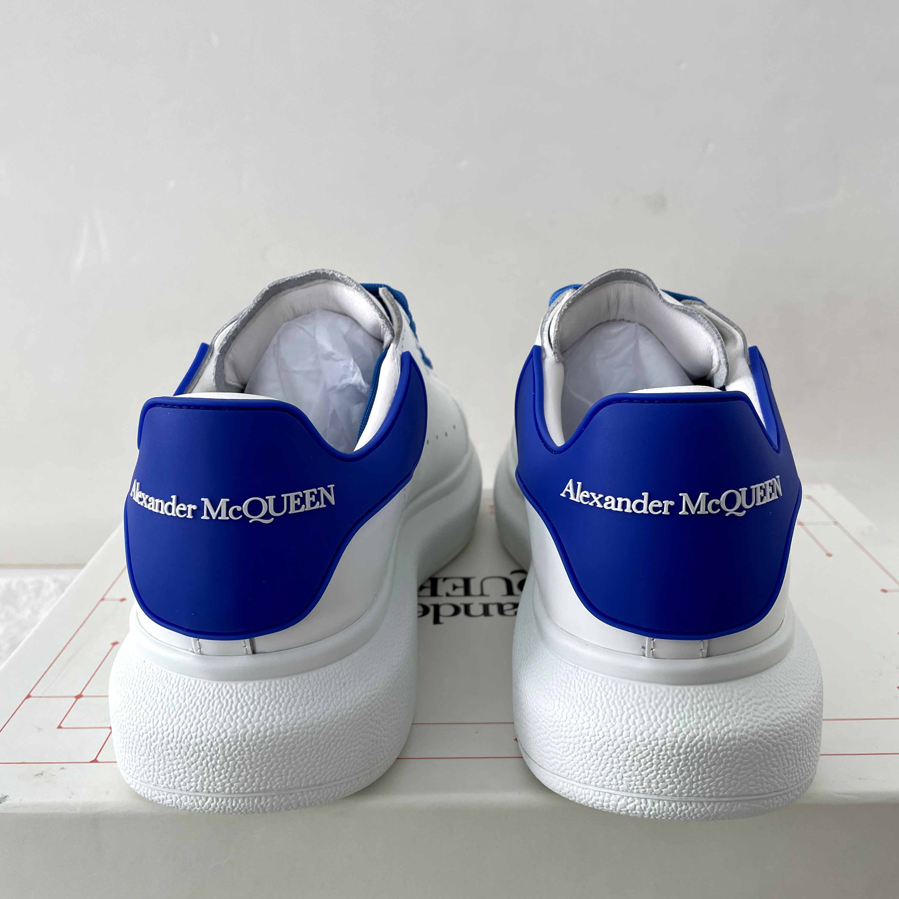 Alexander Mqueen Low-Top Air Platform Leather Sneakers    - DopestKickz
