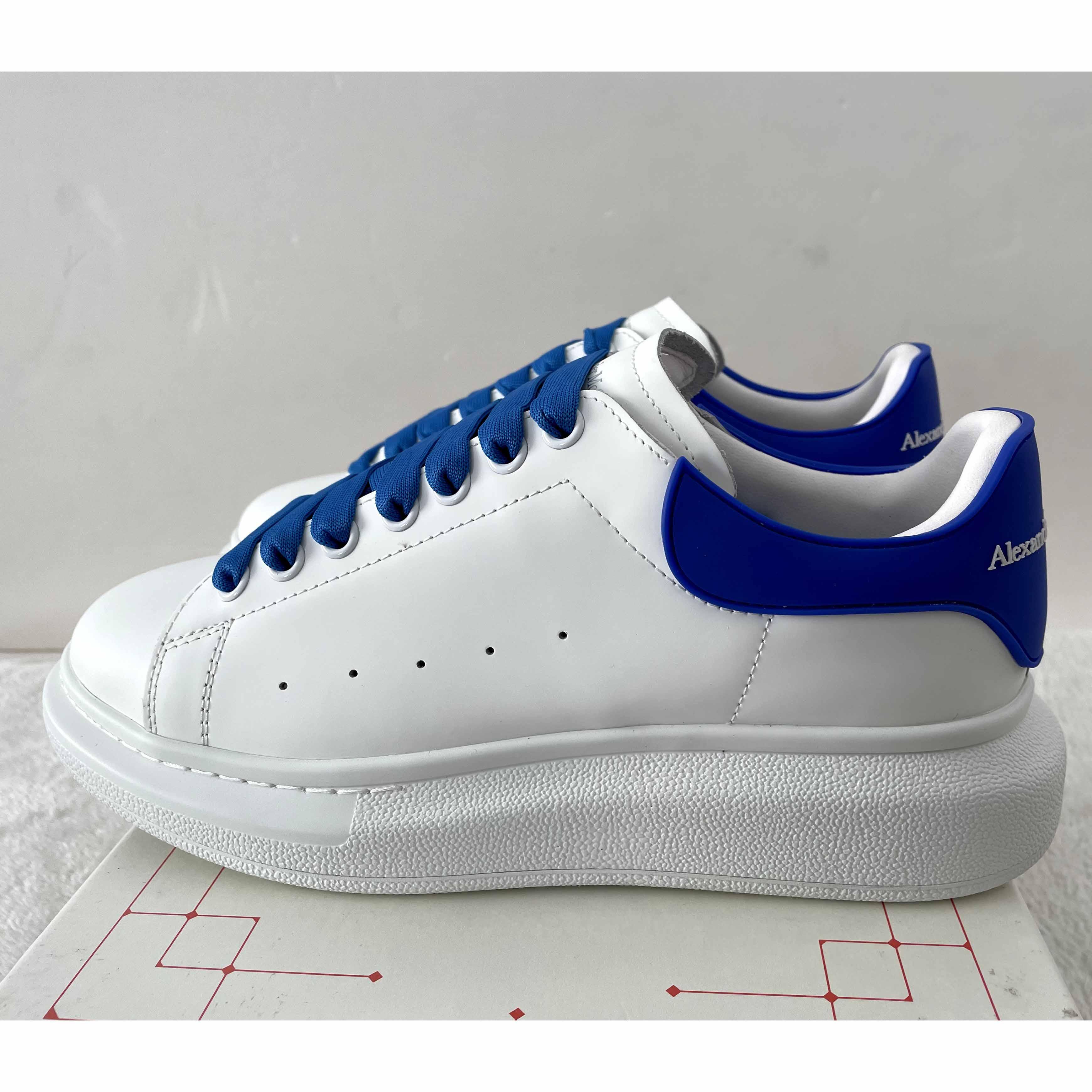 Alexander Mqueen Low-Top Air Platform Leather Sneakers    - DopestKickz