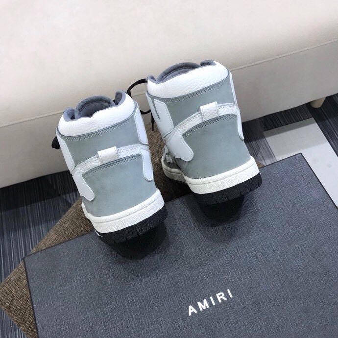 Amiri Skeleton High Top Sneaker - DopestKickz
