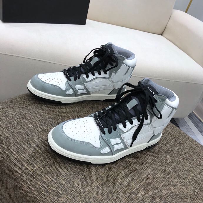 Amiri Skeleton High Top Sneaker - DopestKickz
