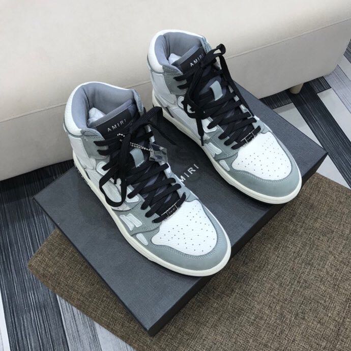 Amiri Skeleton High Top Sneaker - DopestKickz