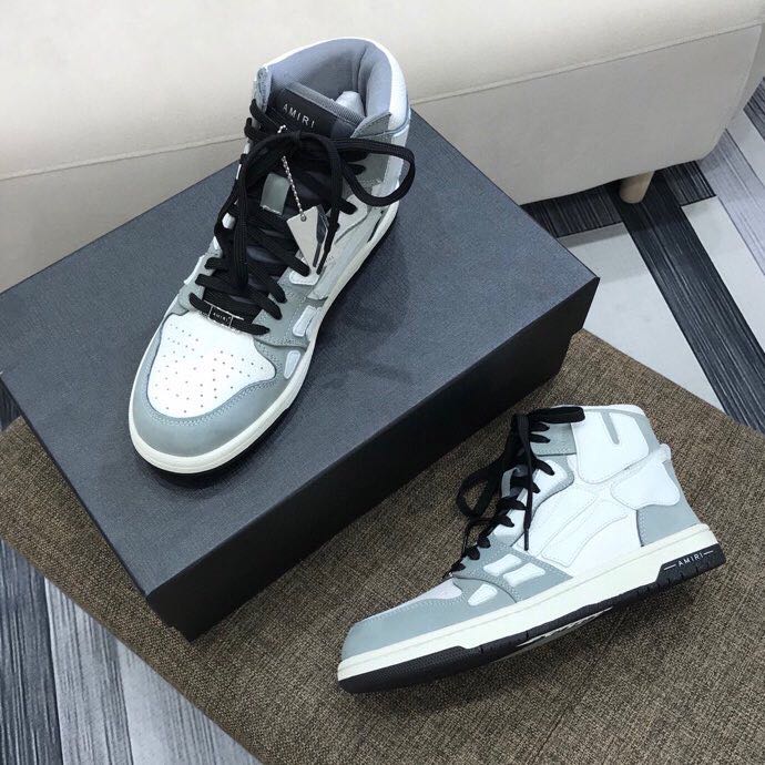 Amiri Skeleton High Top Sneaker - DopestKickz