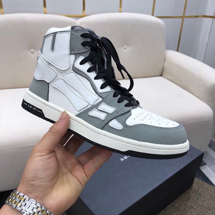 Amiri Skeleton High Top Sneaker - DopestKickz
