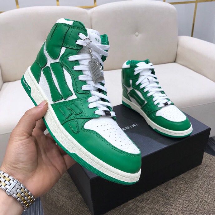 Amiri Skeleton High Top Sneaker - DopestKickz
