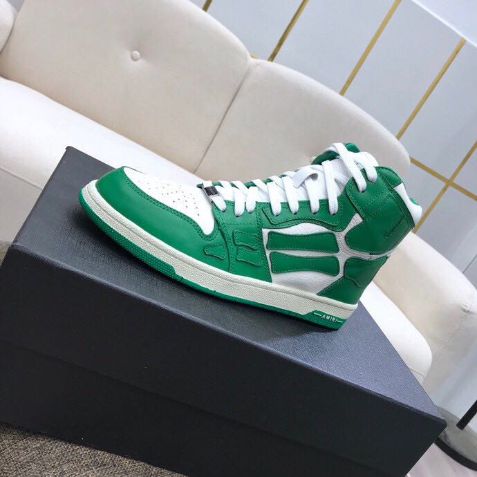 Amiri Skeleton High Top Sneaker - DopestKickz