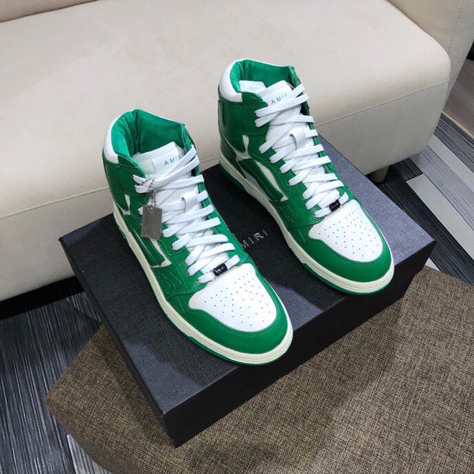 Amiri Skeleton High Top Sneaker - DopestKickz