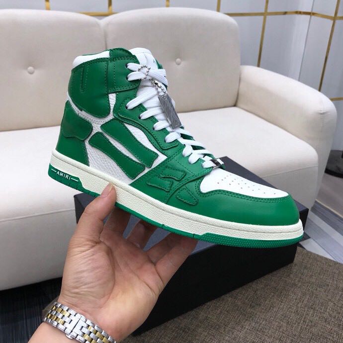 Amiri Skeleton High Top Sneaker - DopestKickz