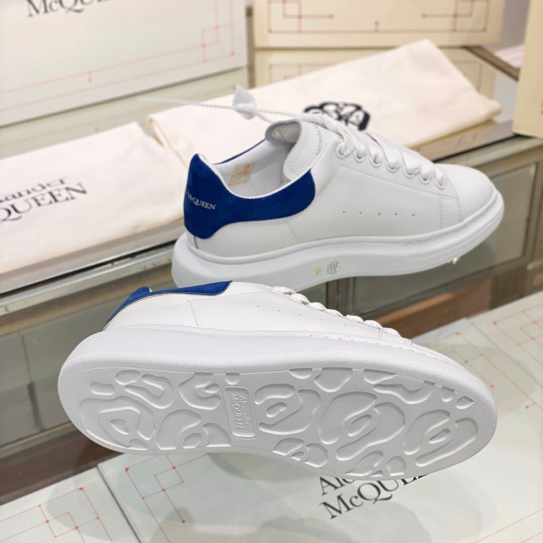 Alexander Mqueen Low-Top Air Platform Leather Sneakers    - DopestKickz