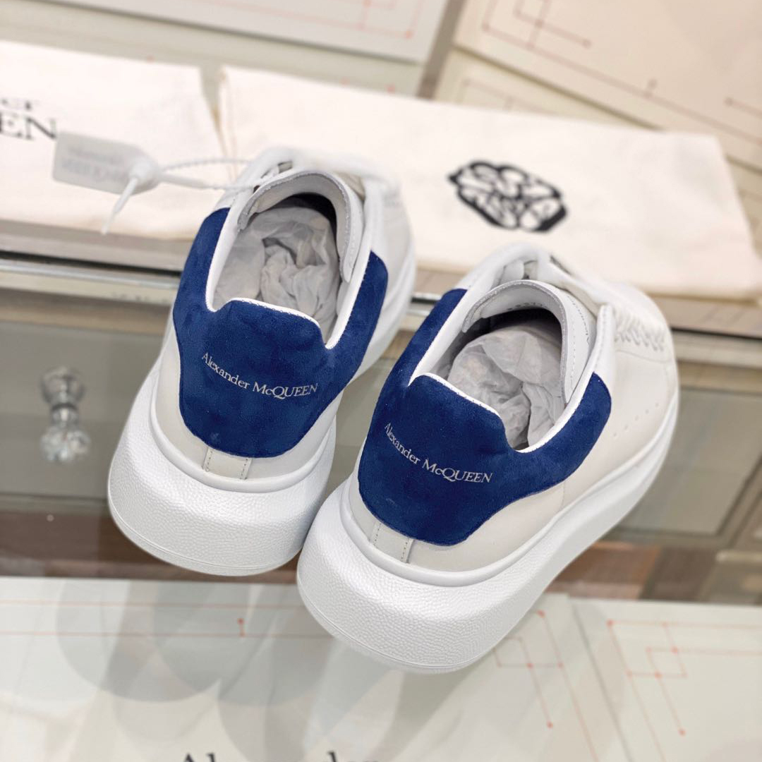 Alexander Mqueen Low-Top Air Platform Leather Sneakers    - DopestKickz