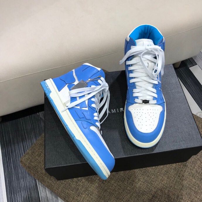 Amiri Skeleton High Top Sneaker - DopestKickz