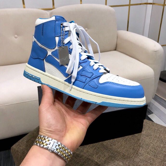 Amiri Skeleton High Top Sneaker - DopestKickz