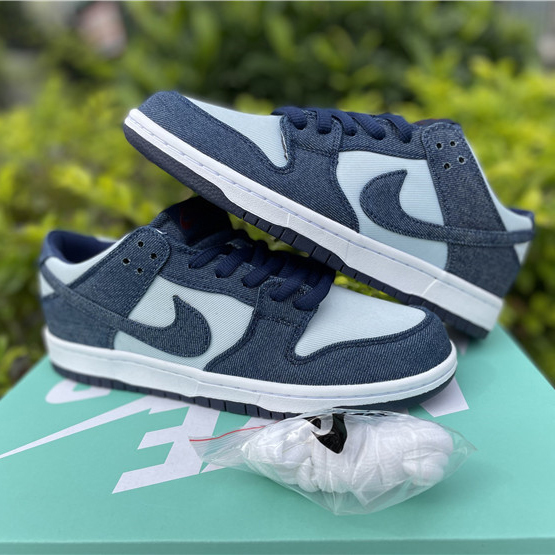 Nike Dunk Low Pro SB 'Binary Blue' Sneakers - DopestKickz