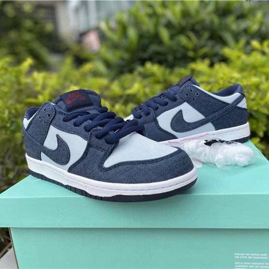 Nike Dunk Low Pro SB 'Binary Blue' Sneakers - DopestKickz