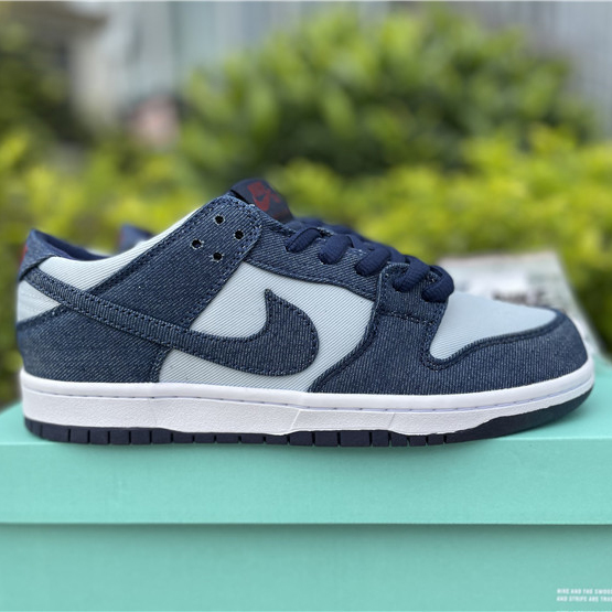 Nike Dunk Low Pro SB 'Binary Blue' Sneakers - DopestKickz
