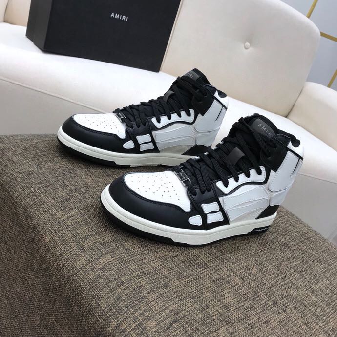Amiri Skeleton High Top Sneaker - DopestKickz