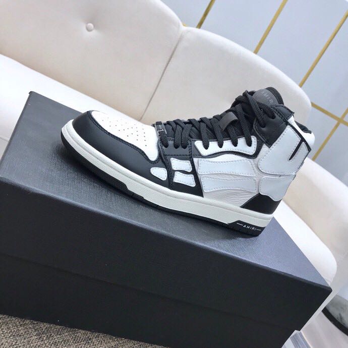 Amiri Skeleton High Top Sneaker - DopestKickz