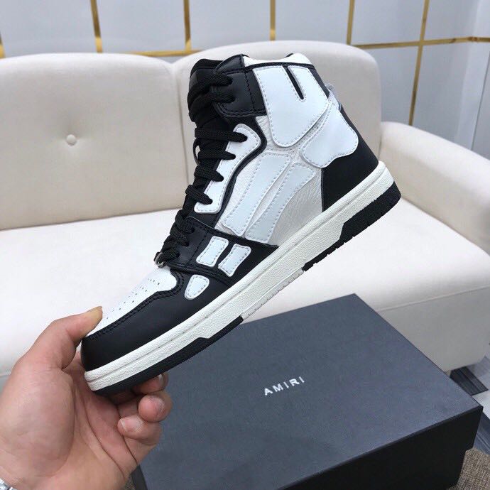 Amiri Skeleton High Top Sneaker - DopestKickz