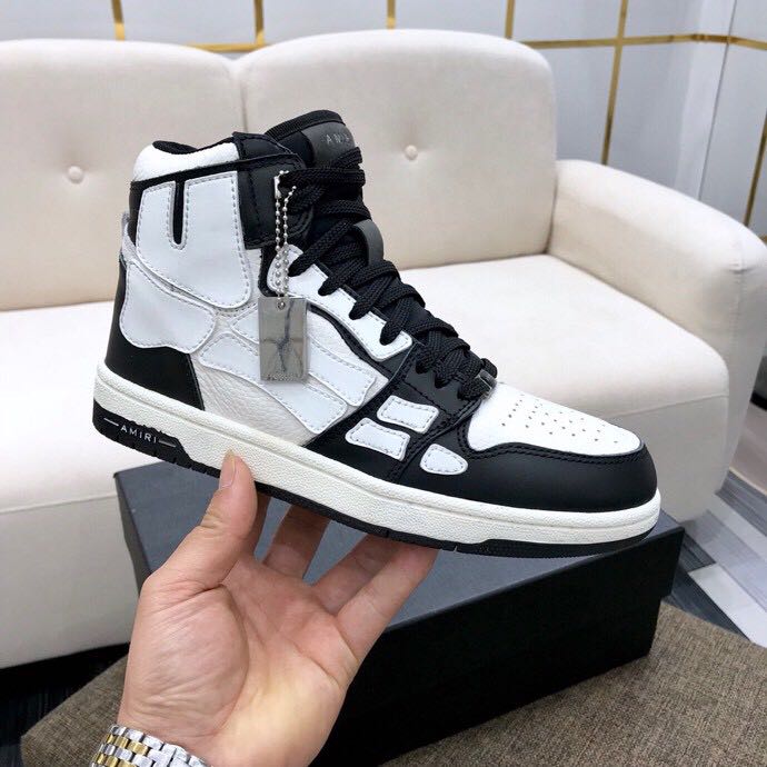 Amiri Skeleton High Top Sneaker - DopestKickz