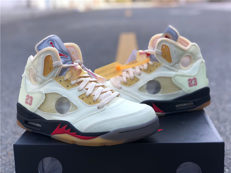 Jordan Offwhite X AJ5 SP - DopestKickz