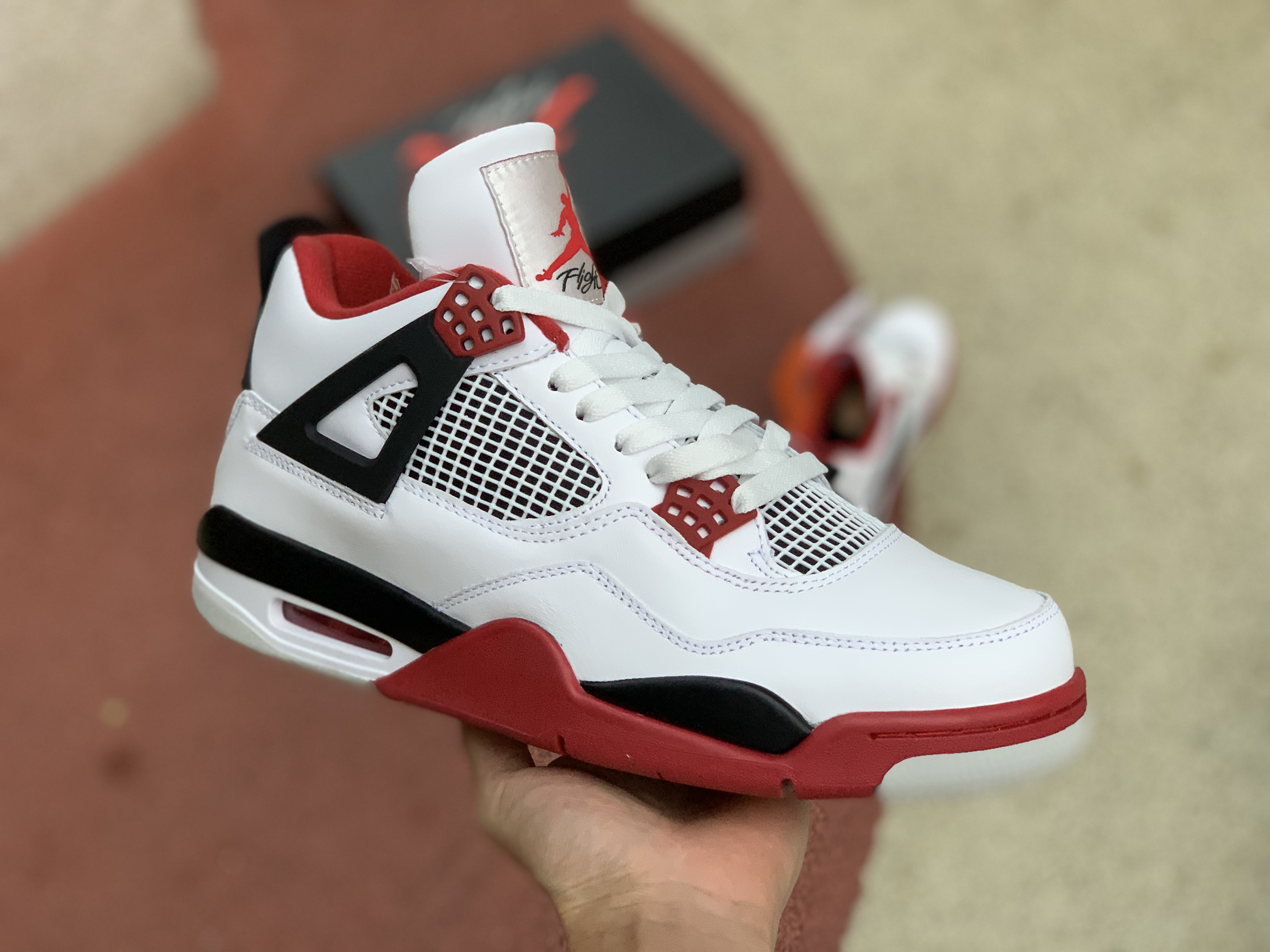 Jordan Air 4 Retro Fire Red (2020) - DopestKickz