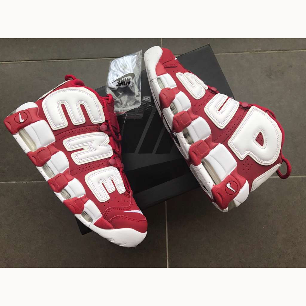 Nike Air More Uptempo Red Sup - DopestKickz