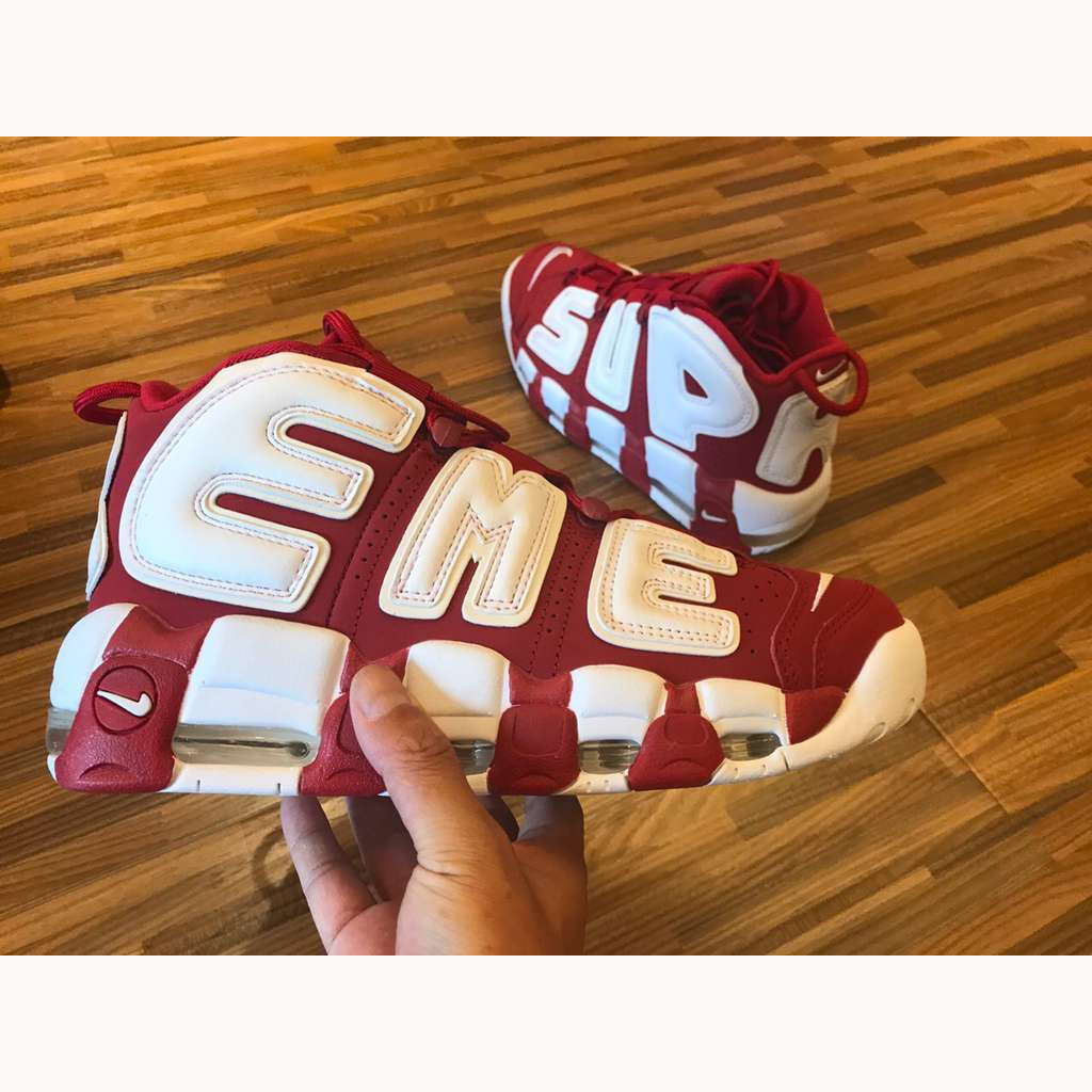 Nike Air More Uptempo Red Sup - DopestKickz
