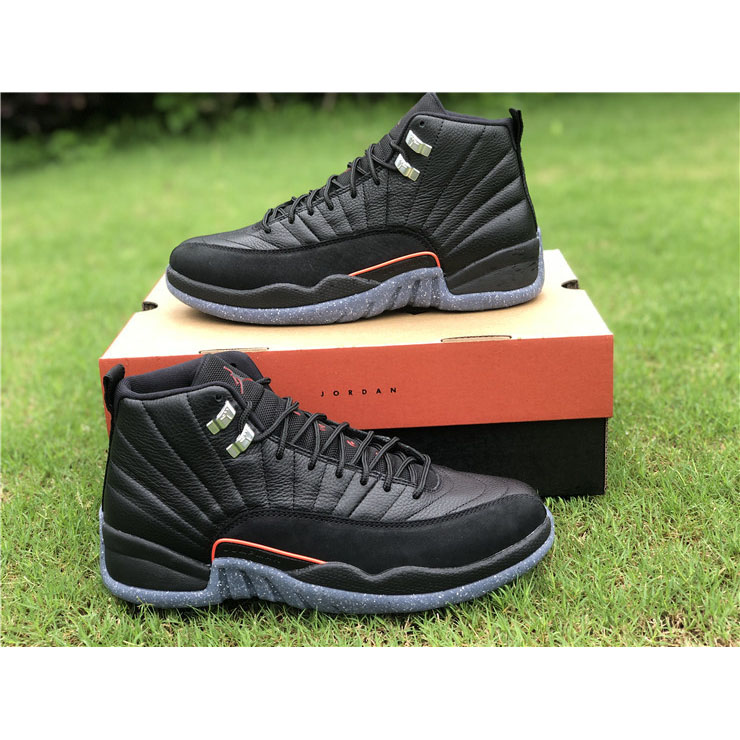 Jordan AJ12 Retro “Utility” Black/Bright Crimson White DC1062-006 - DopestKickz