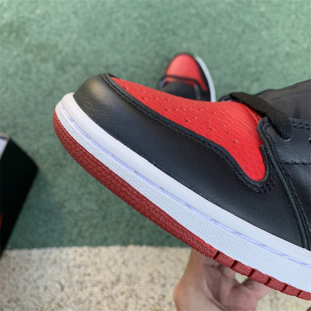 Jordan AJ 1 OG Banned Red Black Sneaker 555088-001 - DopestKickz