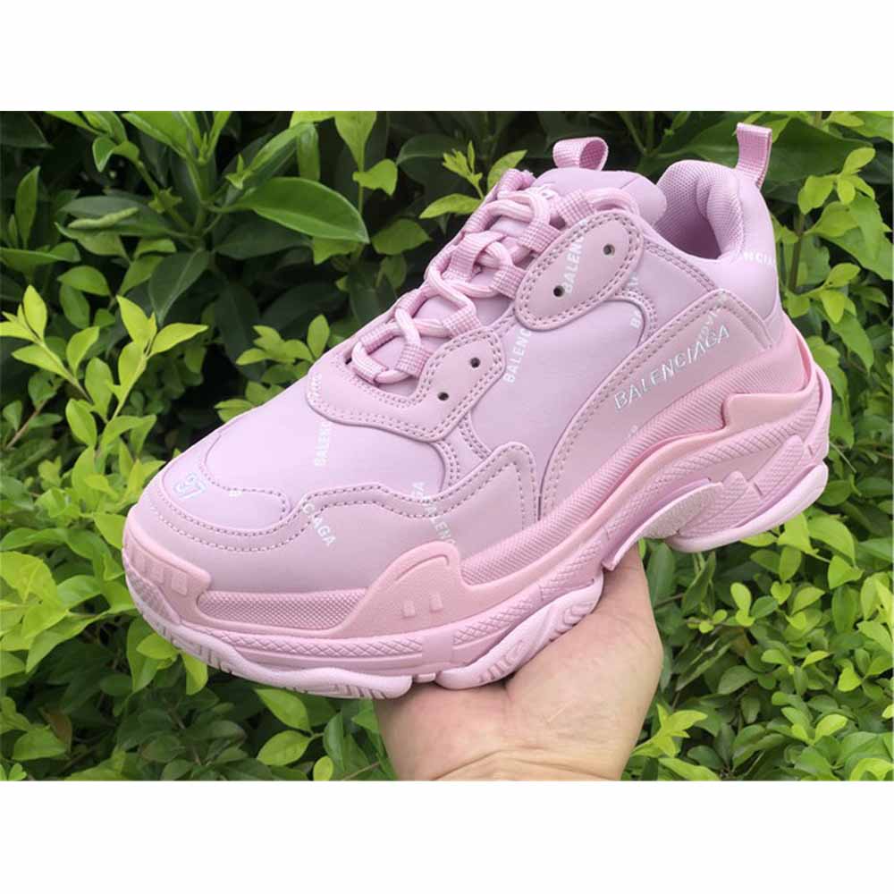 Balenciaga Triple S Logo-Print Embroidered Leather Nubuck And Mesh Sneakers - DopestKickz