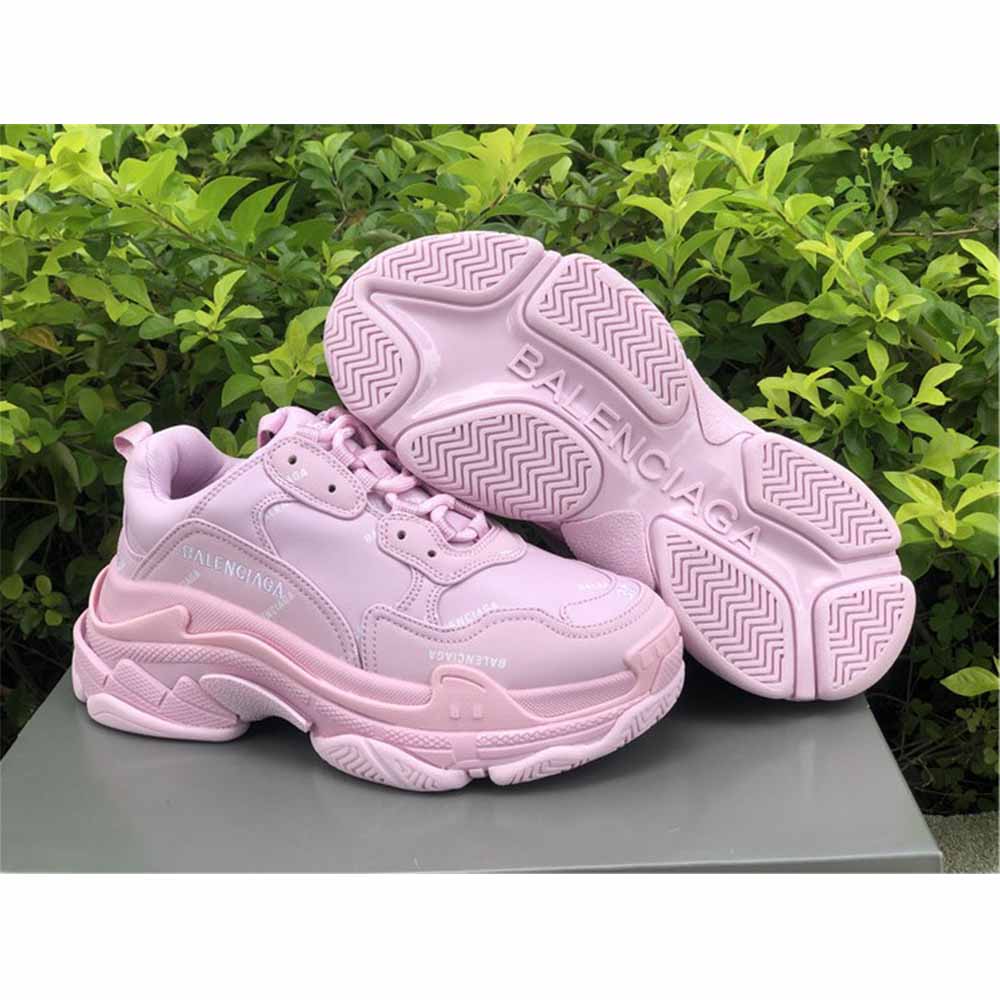 Balenciaga Triple S Logo-Print Embroidered Leather Nubuck And Mesh Sneakers - DopestKickz