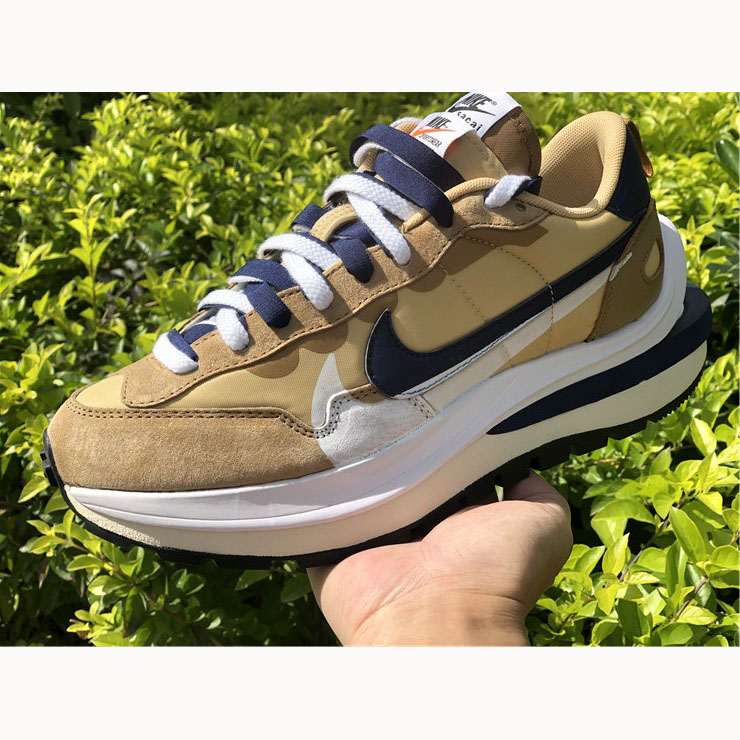 Sacai X Nike VaporWaffle 'Tan' DD1875-200 Sesame Blue Void - DopestKickz