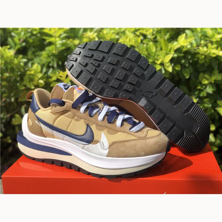Sacai X Nike VaporWaffle 'Tan' DD1875-200 Sesame Blue Void - DopestKickz