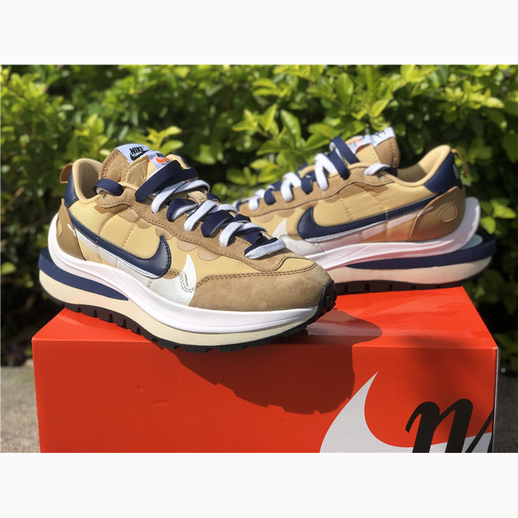 Sacai X Nike VaporWaffle 'Tan' DD1875-200 Sesame Blue Void - DopestKickz